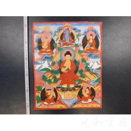  「タンカ 曼荼羅図」1枚