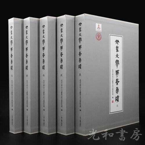  北京大学蔵秦簡牘（全五冊）